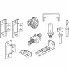 Prime-Line Bi-Fold Door Track Kit, For 36 in. Openings, White, Fasteners Included 1 Kit MP6958